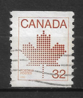 CANADA  N°  828A - Usados