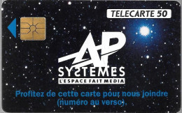 CARTE-PRIVEE-50U-GemA-D373-A.P SYSTEME-R° Glacé-N°B 07594--1000Ex-Neuve-TBE-/LUXE - Telefoonkaarten Voor Particulieren