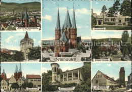 41557790 Gelnhausen Herenturm Untermarkt Kaiserpfalz Kinzig-Bruecke  Gelnhausen - Gelnhausen