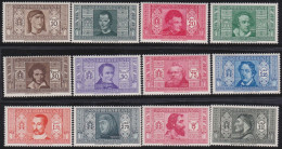 Italy   .  Y&T   .     283/294      .    *        .  Mint-hinged - Nuevos