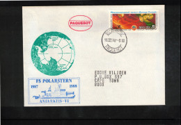 Russia 1988 Antarctica - German Antarctic Expedition ANT-VI  - Ship POLARSTERN - Expéditions Antarctiques