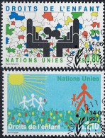 UNO Genf - Rechte Der Kinder (MiNr: 202/3) 1991 - Gest Used Obl - Oblitérés