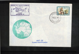 South Africa 1988 Antarctica - German Antarctic Expedition ANT-VI  - Helicopter Service Hamburg - Expéditions Antarctiques