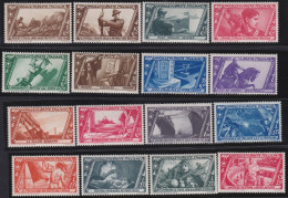 Italy   .  Y&T   .     305/320  (2 Scans)        .    **         .    MNH - Nuovi