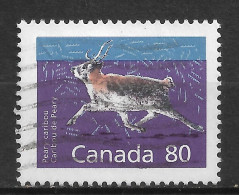 "CANADA  N° 1172 " CARIBOU " - Used Stamps