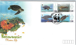 INDONESIA - FDC WWF 2010 - TURTLE / 4279 - Indonesien