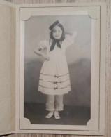 Photographie D'une Jeune Fille - Studio Wilfa Lux Herstal - Dim 9/14 Cm - Anonieme Personen