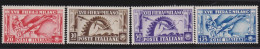 Italy   .  Y&T   .     374/377        .    *          .    Mint-hinged - Nuovi
