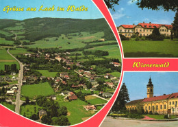 LAAB IM WALDE, MODLING, MULTIPLE VIEWS, ARCHITECTURE, PARK, CARS, AUSTRIA, POSTCARD - Mödling