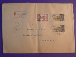 DG16 AEF GABON   BELLE  LETTRE PURE ARCHIVE   1931   LIBREVILLE +CACHET CIRE ROUGE +AFF.PLAISANT+++ - Covers & Documents