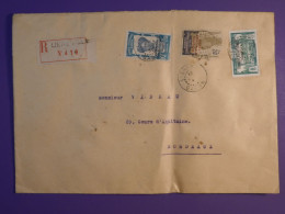 DG16 AEF GABON   BELLE  LETTRE PURE ARCHIVE 1931 LIBREVILLE A BORDEAUX++CACHET CIRE ROUGE +AFF.PLAISANT+++ - Brieven En Documenten