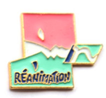 Pin's REANIMATION - Logo Abstrait - N012 - Geneeskunde