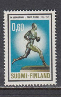 Finland 1973 - Paavo Nurmi, Mehrfacher Olympiasiger Im Laufen, Mi-Nr. 742, MNH** - Neufs