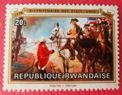 55 Rwanda Bicentenaire Des Etats-Unis - Us Independence