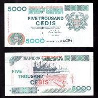 GHANA 5000 CEDIS 2000 PIK 34G BB - Ghana