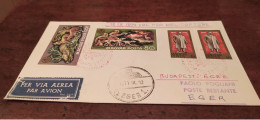 UNGHERIA - MAGYAR POSTA - 1971 VOLO IN ELICOTTERO - Postmark Collection