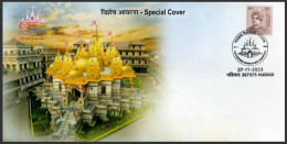 INDIA 2023 Shri Laxminarayan Dev Vadtal, Temple ,Hinduism, Religion, God, Goddess, Special Cover (**) Inde Indien - Covers & Documents