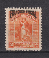 Timbre Neuf* Du Nicaragua De 1894 N° S43 MH - Nicaragua