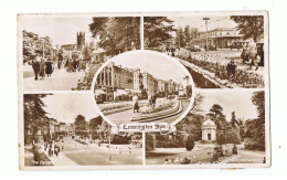 LEAMINGTON SPA - ANGLETERRE - MULTI VUES - PUMP ROOMS , THE PARADE , JEPNSON MONUMENT , PARISH CHURCH - Other & Unclassified