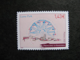 TB Timbre D'Andorre N°878, Neuf XX. - Ungebraucht