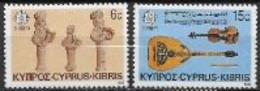 Chypre 1985 N° 637/638 Neufs Europa Musique - 1985