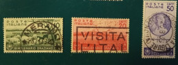 1936 Michel-Nr. 547/548/550 Gestempelt - Oblitérés