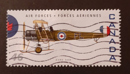 Canada 1999  USED Sc 1808p    46c  Canadian Air Forces, Avro 504K - Oblitérés