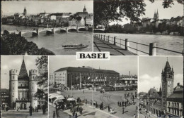 10959178 Basel BS Bruecke Schiff Strassenbahn Basel - Other & Unclassified