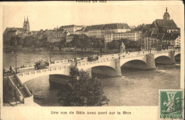 10959166 Basel BS Rheinbruecke Strassenbahn Basel - Sonstige & Ohne Zuordnung