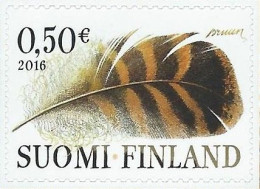 Finland Finnland Finlande 2016 Duck Feather Definitives Posti Stamp MNH - Neufs