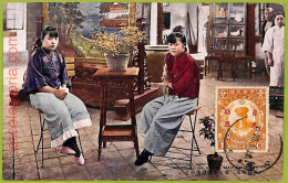 Af4102  - CHINA - Vintage POSTCARD - Ethnic - Chine