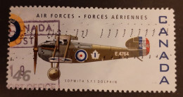 Canada 1999  USED Sc 1808h    46c  Canadian Air Forces, Sopwith 5.F.1 Dolphin - Oblitérés