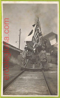 Af4104  - CHINA - Vintage POSTCARD - Real Photo - 1914 USA Japan UK Flags!! - Chine