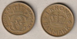 00278) Dänemark, 1 Krone 1925 - Danemark