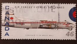 Canada 1999  USED Sc 1808e    46c  Canadian Air Forces, Canadair Argus MK2 - Oblitérés