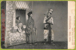 Af4110  - CHINA - Vintage POSTCARD - Costume - Teatro Cinese - 1910 - Chine