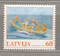 LATVIA 2004 Europa CEPT MNH(**) Mi 613 #Lv90 - 2004