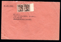 1950 B. A. SOMALIA OCCUP. BRIT. BUSTA VIAGGIATA PER IL KENYA - Somalia