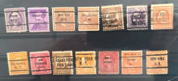 UNITED STATES AMERICA, USA, COLLECTION, POSTMARKS OF CITIES / TOWN, LOT 7 - Collections