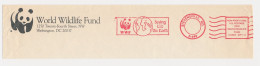 Meter Top Cut USA - WWF - Panda Bear - Saving Life On Earth - Text: Non Profit Org US Postage Paid World Wildlife Fund - Lettres & Documents