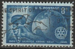 USA 1955 Mi-Nr.686 O Gestempelt 50 Jahre Rotary Club ( U 469) Günstige Versandkosten - Used Stamps