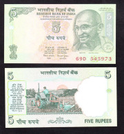 INDIA 5 RUPIE 2002  PIK 88A FDS - Inde