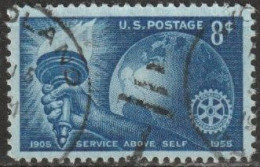 USA 1955 Mi-Nr.686 O Gestempelt 50 Jahre Rotary Club ( U 472) Günstige Versandkosten - Used Stamps