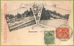 Af2698  - URUGUAY - VINTAGE POSTCARD - MONTEVIDEO - 1902 - Uruguay