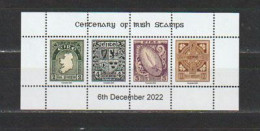 2022. Centenary Of Irish Stamps. Miniature Sheet Mint MNH ** - Ongebruikt