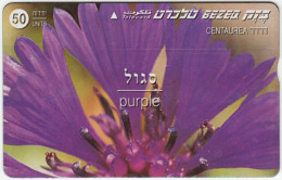 ISRAEL B-031 Hologram Bezeq - Plant, Flower - 811A - Used - Israel