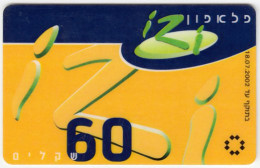 ISRAEL B-365 Prepaid Izi - Used - Israel