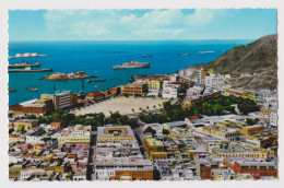 ADEN Yemen, Panorama Of Steamer Point, Buildings, Architecture, Harbour, View Vintage Photo Postcard RPPc (67252) - Jemen