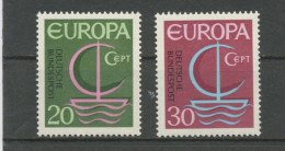 ALLEMAGNE - EUROPA - N° Yvert 376/377 ** - 1966