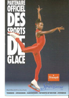 CPM - SPORT - PATINAGE ARTISTIQUE - CARTE POSTALE DEDICACEE DE LA PATINEUSE FRANCAISE SURYA BONALY - Patinage Artistique